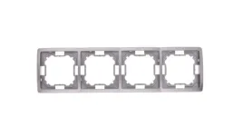 simon-basic-standard-ramka-poczworna-uniwersalna-stal-inox-bmr4-21
