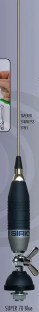 antena-cb-sirio-super-70-chrome-70cm-stan-nowy