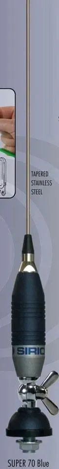 antena-cb-sirio-super-70-chrome-70cm-stan-nowy