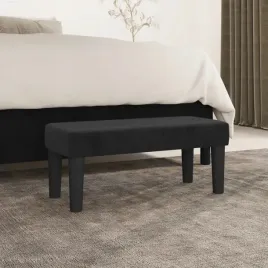 lawka-czarna-70x30x30-cm-tapicerowana-aksamitem-lumarko