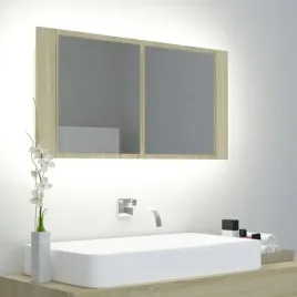 szafka-lazienkowa-z-lustrem-i-led-dab-sonoma-90x12x45-cm-lumarko