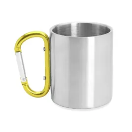 kubek-metalowy-o-podwojnych-sciankach-z-karabinczykiem-zolta-raczka