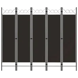 parawan-5-panelowy-brazowy-200-x-180-cm-lumarko
