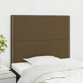 zaglowki-do-lozka-2-szt-ciemnobrazowy-100x5x78-88cm-tkanina-lumarko