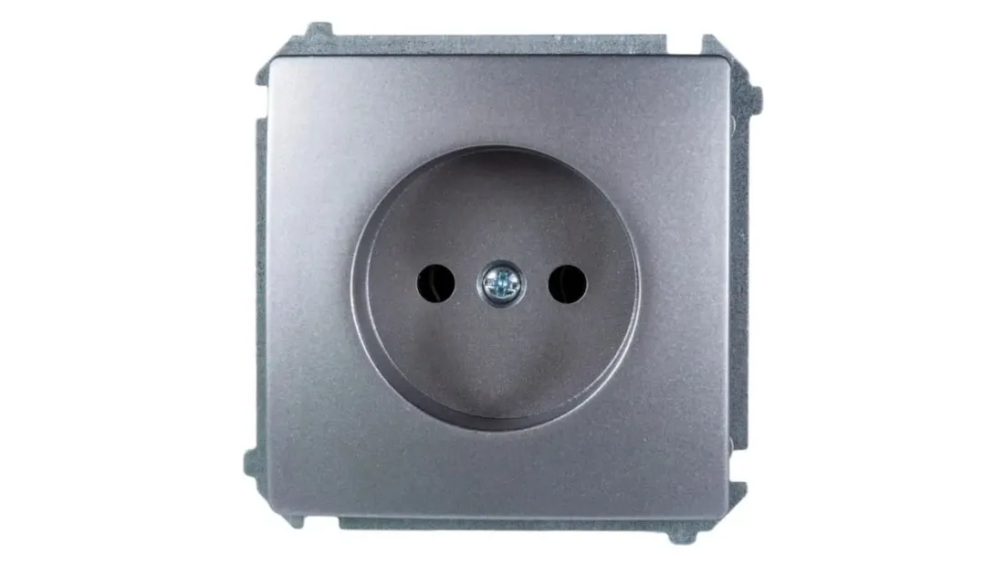 simon-basic-gniazdo-pojedyncze-b-u-16a-ip20-stal-inox-bmg1-01-21