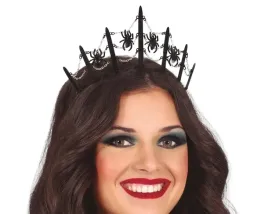 tiara-pajaki-pajak-opaska-metalowa-krolowa-pajakow-akcesoria-halloween