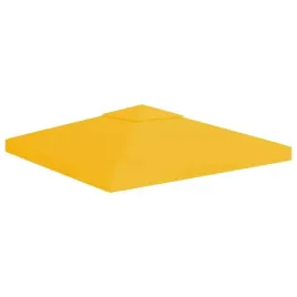 2-poziomowe-zadaszenie-altany-310-g-m-3x3-m-zolte-lumarko