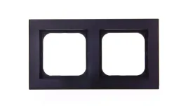 sonata-ramka-podwojna-czarny-metalik-r-2r-33