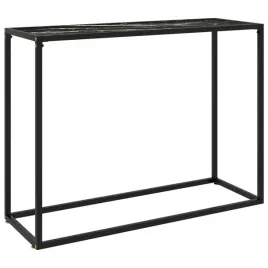 stolik-konsolowy-czarny-100x35x75-cm-szklo-hartowane-lumarko