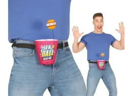 pas-imprezowy-ball-game-pilka-i-kubek-na-pasie-dodatek-smieszny-gadzet