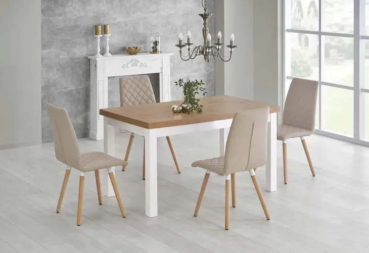 stol-rozkladany-halmar-tiago-140-220x80-cm-dab-lancelot-biale-nogi-marka-halmar