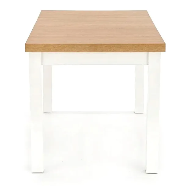 stol-rozkladany-halmar-tiago-140-220x80-cm-dab-lancelot-biale-nogi-wysokosc-mebla-76-cm