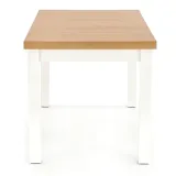 stol-rozkladany-halmar-tiago-140-220x80-cm-dab-lancelot-biale-nogi-wysokosc-mebla-76-cm