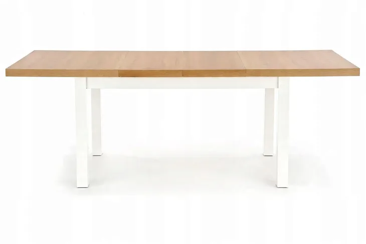 stol-rozkladany-halmar-tiago-140-220x80-cm-dab-lancelot-biale-nogi-waga-z-opakowaniem-59-5-kg
