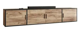 szafka-rtv-dio-4-dab-craft-zloty-z-polka-pod-telewizor-zamknieta