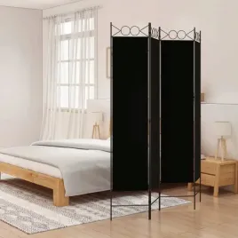 parawan-4-panelowy-czarny-160x200-cm-tkanina-lumarko