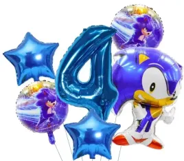 sonic-6-sztuk-balony-foliowe-cyfra-4-duzy-sonic-70cm-gwiazdki-urodziny