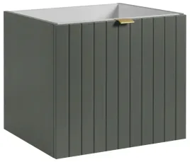 zielona-szafka-pod-umywalke-50-cm-lakierowana-frezowany-front-2-szuflady