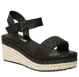 pepe-jeans-witney-brand-damskie-buty-czarne-sandaly-espadryle-40-awf