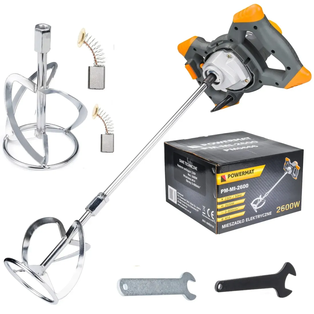 mieszadlo-elektryczne-do-zapraw-kleju-farb-betonu-2600w-stan-nowy