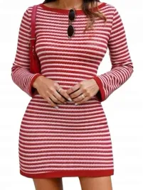 shein-sukienka-z-dlugim-rekawem-miekko-przylegajaca-40-42-1dj
