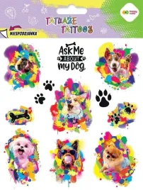 tatuaze-zmywalne-funny-dogs-happy-color