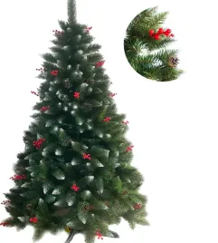 choinka-sztuczna-sosna-szyszka-jarzebina-160-cm