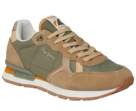 pepe-jeans-brit-jump-damskie-buty-zielone-sportowe-niskie-38-awf