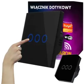 wlacznik-dotykowy-swiatla-czarny-szklany-potrojny-wifi-rf-tuya-smart-life