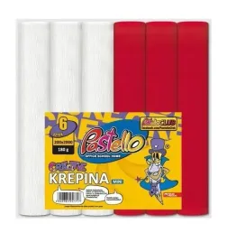 krepina-mini-20x250cm-180g-bialo-czerwona-6szt