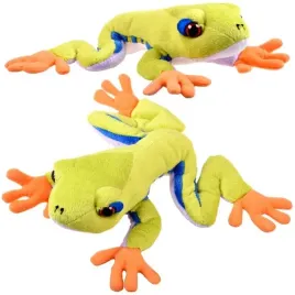 maskotka-zielona-pluszowa-zaba-drzewna-20cm-13358