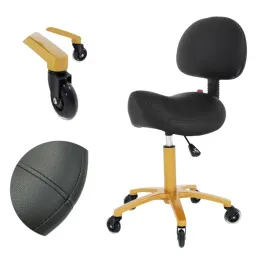 taboret-krzeslo-hoker-kosmetyczny-rodeo-siodlo-regulowany-kolkach-czarny