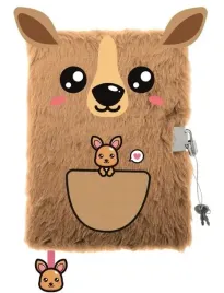 pamietnik-a5-96k-z-klodka-3d-kangaroo