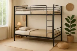 lozko-pietrowe-rozkladane-podwojne-czarne-metalowe-90x200-svarta