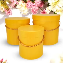 box-na-kwiaty-flower-prezent-pudelko-flowerbox-w5081-a-yellow-zestaw-3-szt