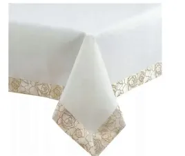 obrus-bialy-zlota-listwa-w-roze-85x85-elegancki-swiateczny-023