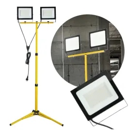 halogen-led-2x100w-podwojny-praca-budowa-warsztat-statyw
