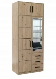 szafa-otwierana-z-nadstawka-kos-d2-100x245x575-cm-dab-artisan