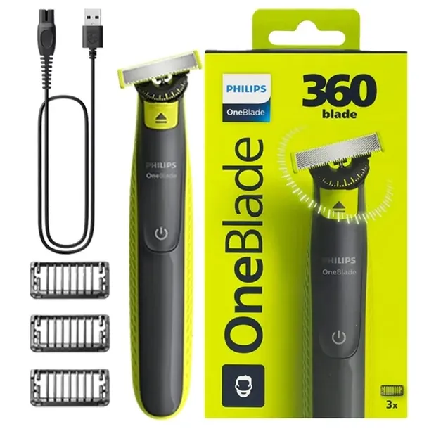 Golarka trymer do brody i zarostu Philips OneBlade 360 QP2724/23