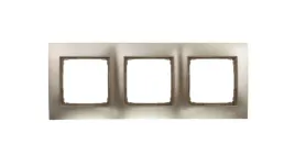 simon-54-premium-ramka-potrojna-zloty-mat-dr3-44