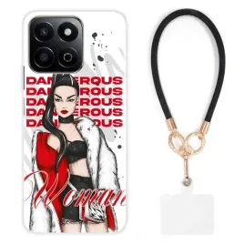 etui-do-honor-200-smart-case-kobiece-bitch-queen-smycz-czarna-guma-wzory