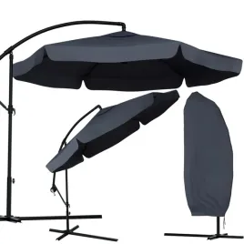 parasol-ogrodowy-skladany-na-wysiegniku-350cm-antracyt-pokrowiec-grafitowy