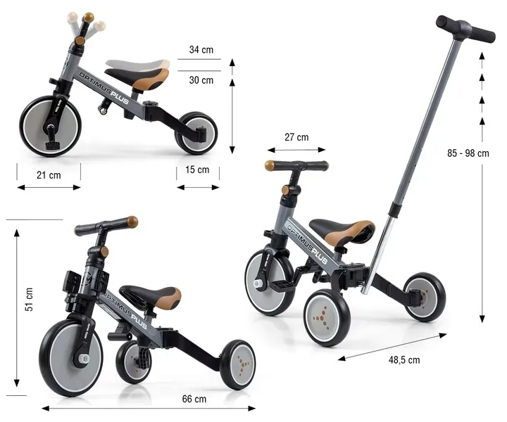 rowerek-4w1-milly-mally-optimus-plus-grey-sary-rozmiar-kola-inny