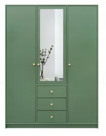 szafa-otwierana-3-drzwiowa-siena-ii-d3-butelkowa-zielen-zlote-dodatki