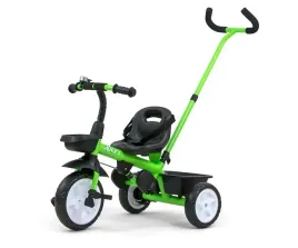rowerek-trojkolowy-milly-mally-jezdzik-2w1-dzieciecy-koszyk-axel-zielony