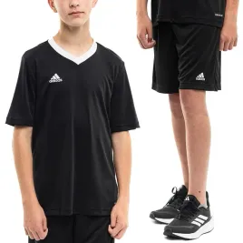 stroj-sportowy-adidas-entrada-22-komplet-dzieciecy-wf-koszulka-spodenki-140