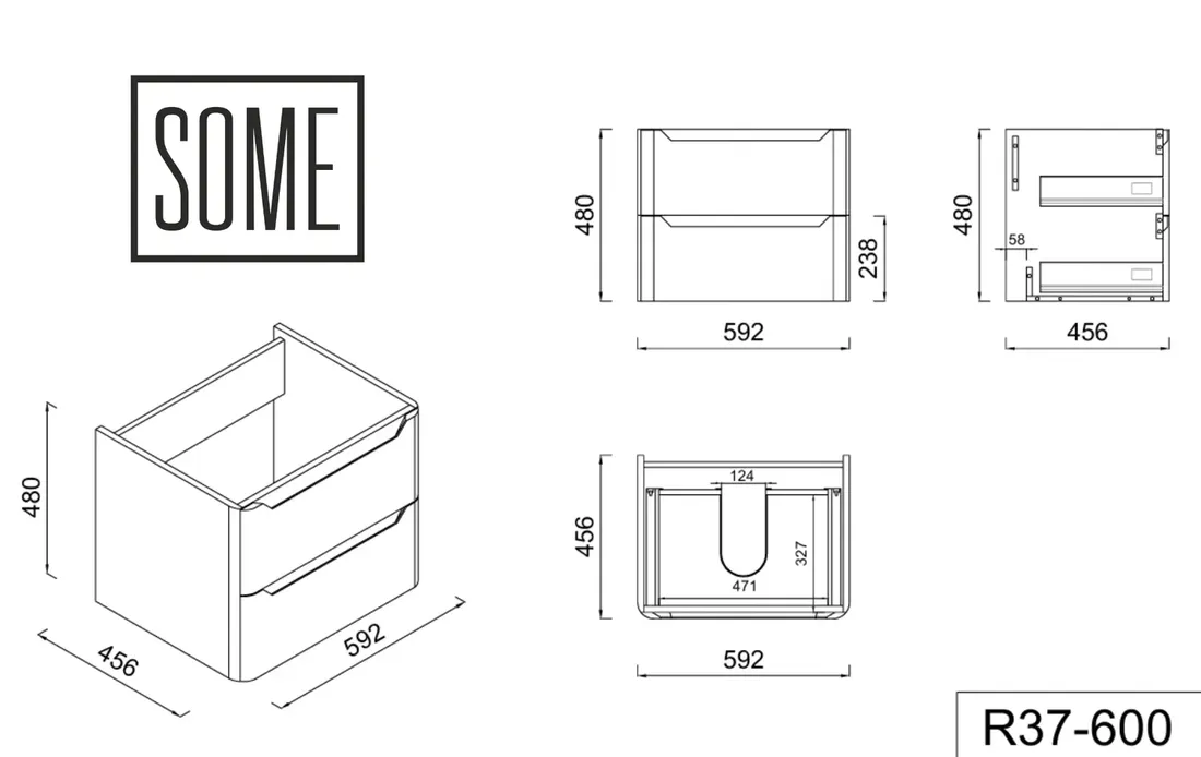 some-case-szafka-wiszaca-60cm-biala-stan-nowy