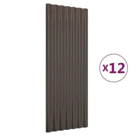 vidaxl-panele-dachowe-12-szt-malowana-proszkowo-stal-100x36-cm