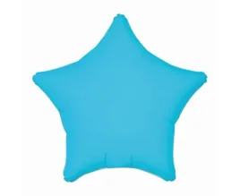 balon-foliowy-gwiazda-fluor-niebieski-46cm