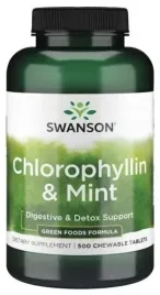 chlorophyllin-and-mint-chlorofil-z-mieta-500tabl-swanson